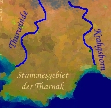 Das Stammesgebiet der Tharnak